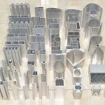 Custom 6063 Aluminium Extrusion Parts With Anodize Surface For Fan Blades