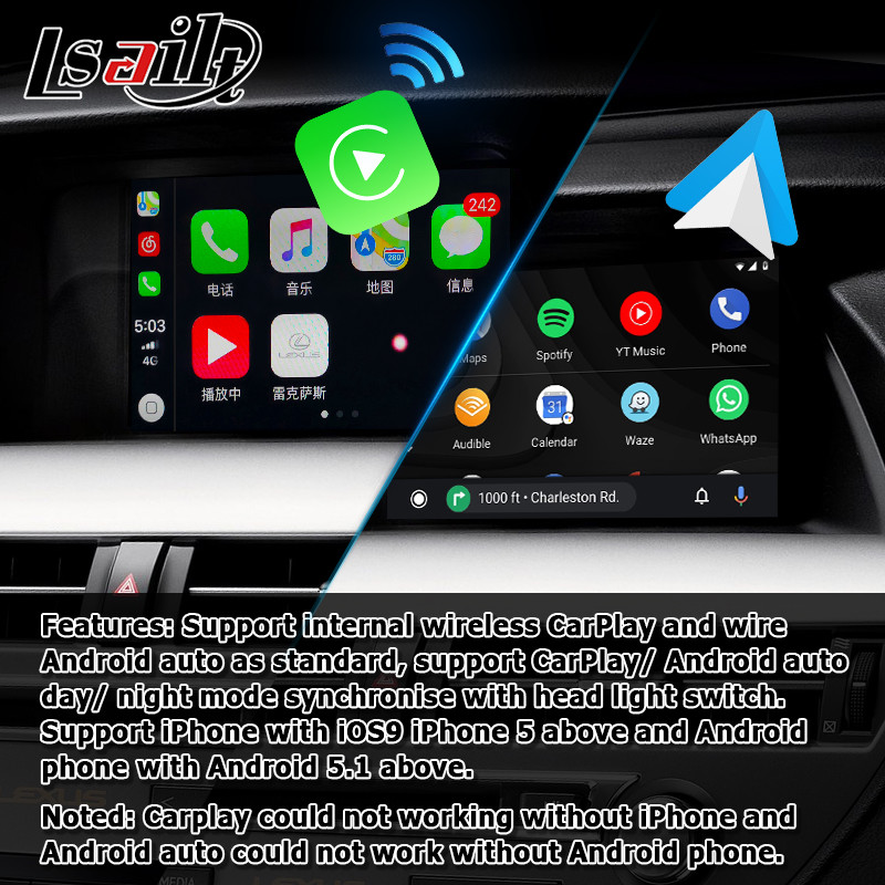 Lexus RX350 12-15 version Video Interface , 2/3GB RAM Android navigation box optional carplay android auto