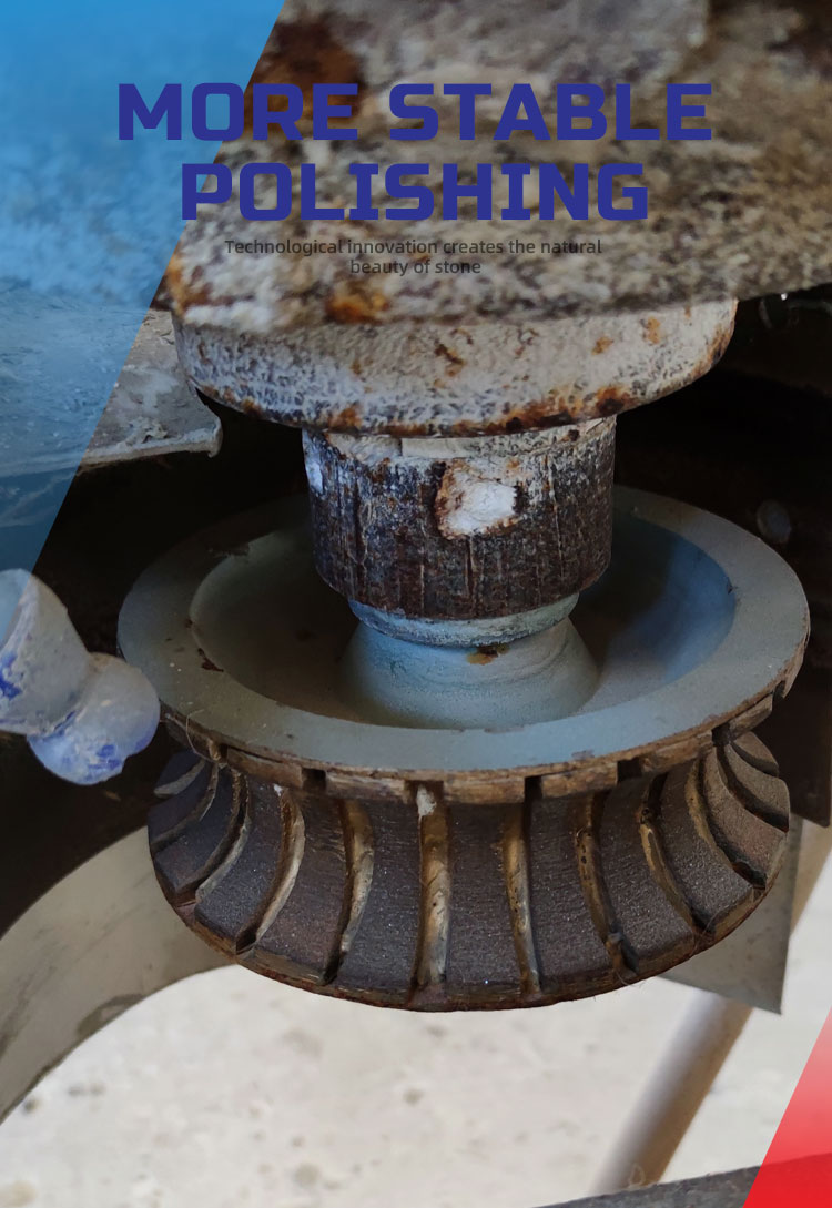 4/3.3KW Wet Granite Edge Profiling Router Machine for Stone Marking Grinding Polishing