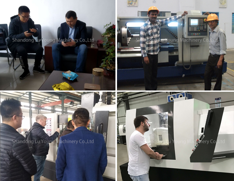 High Precision TCK40 Slant Bed Lathe Machine Multifunctional Drilling and Milling