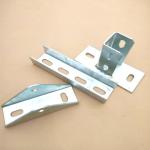 Easy Quick Installation Seismic Support Bracket Galvanized Strut Channel For