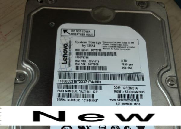 Quality IBM Hard Disk   AC31 00Y5779 00NC639 3TB 3.5inch 7.2K 6G SAS V5000 G1 for sale