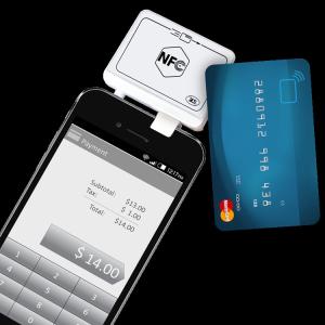 External NFC MobileMate Card Reader ACR35 Audio Jack Interface