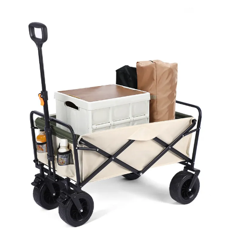 Convenient Collapsible Beach Wagon Multi Functional For Outdoor Activities