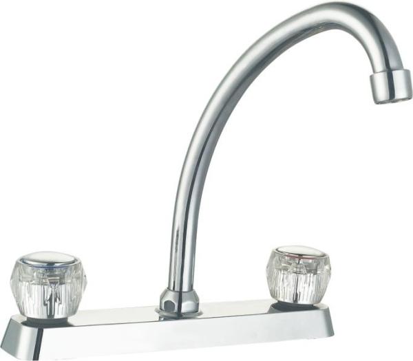 Quality Villa Apartment 8 Inch Centerset Kitchen Faucet Lever Handle for sale