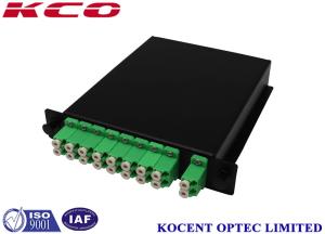 2*16 LGX Box Fiber Optical Splitter LC/APC Connector 2 Way Input 16 Way Output