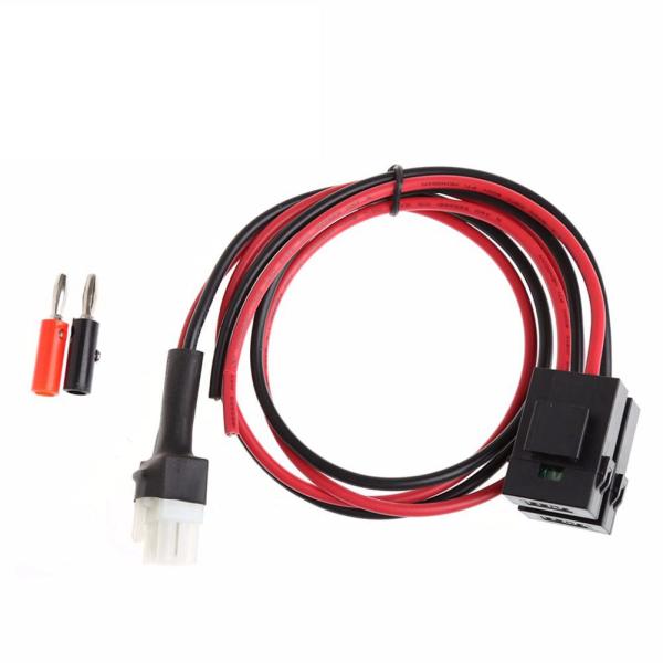 DC Power Supply Cord Cable 1M 30A Fuse 6 PIN For Yaesu Short Wave