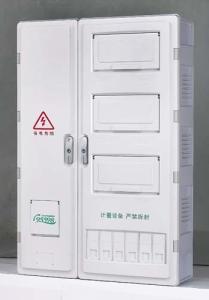 China IP44 Single Phase Meter Box / Pole Mounted Meter Box Enclosure ISO9001 Certification on sale