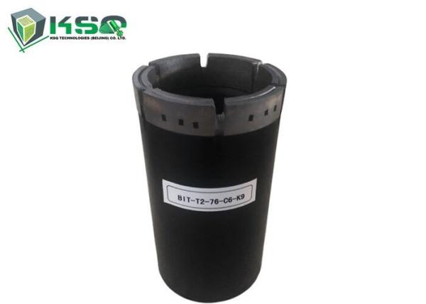 Quality T2-76mm Impregnated Diamond Core Bit For Geotechnical Coring Drilling for sale