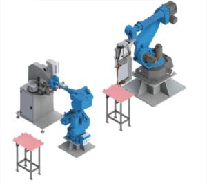 Buy cheap SPR Automated Riveting Workstation with Steel and Aluminum SPR Technology in Automotive Manufacturing product