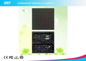 China Pixel Pitch 3mm High Resolution Black Leds Screen Module , Synchronous Control on sale