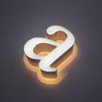 50000 Hours Working Lifetime LED Letter Light Sign for Luminous Characters