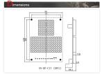 Electronic Display Boards , Elevator LCD Display With Overload Alert
