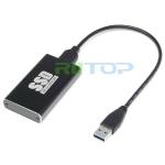 mSATA SSD to USB 3.0 External Drive Case Enclosure for 50x30mm mSATA SSD