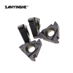 China 16NR 8UN Solid Carbide Threading Inserts Carbide Cutting Tool Insert Cnc For Stainless Steel on sale