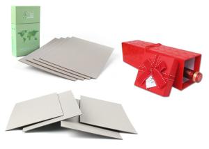 Buy cheap Natural Paper Pulp Grey Book Binding Board For Macking Arch File / Box product