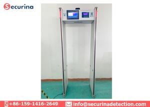 Buy cheap 33zones Walk Through Temperature Scanner Fever Screening 10.1 Inch LCD Screen product