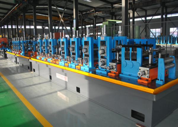 Quality Blue ERW API Pipe Mill / High Frequency API Tube Welding Machine for sale