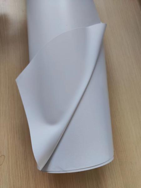 Quality 1.82/2.02m width Pure White PVC 100mic Self Adhesive Vinyl Sticker With 140g Release Paper for digital printing for sale