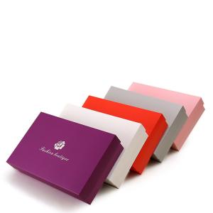 China Underwear Lingerie Bra Custom Gift Box Packaging Multi Color UV Effect on sale