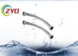 40cm Long 304 Metal High Temperature Pex Inner Tube Flexible Braided Knitted Hose For Sink Basin Faucet