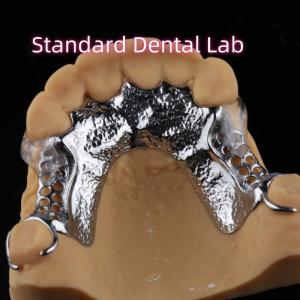 Buy cheap Laser Printing Cobalt Chrome Partial Denture With Clear Clasps product