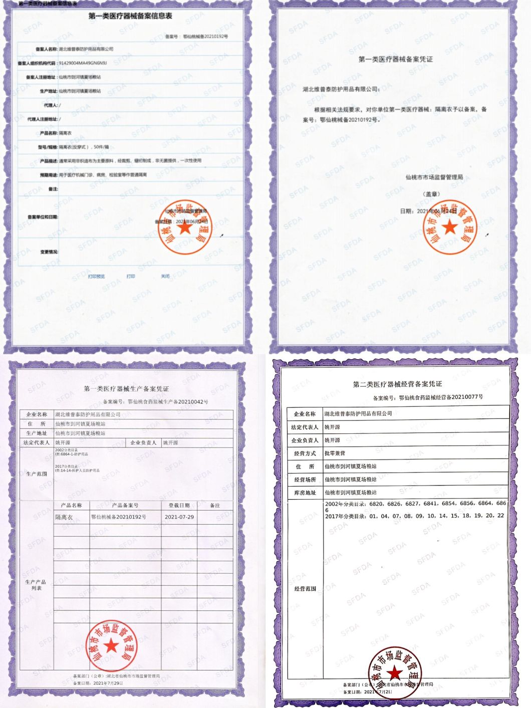Wholesale Disposable Visit Gown AAMI Level3 Breathable Isolation Gown