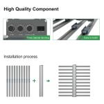 Spectrum Indoor LED Grow Light 3 Channel Adjustable Foldable