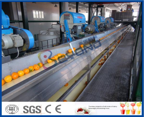 Quality Full Automatic Engery saving Orange Processing Line for Turn Key Project for sale