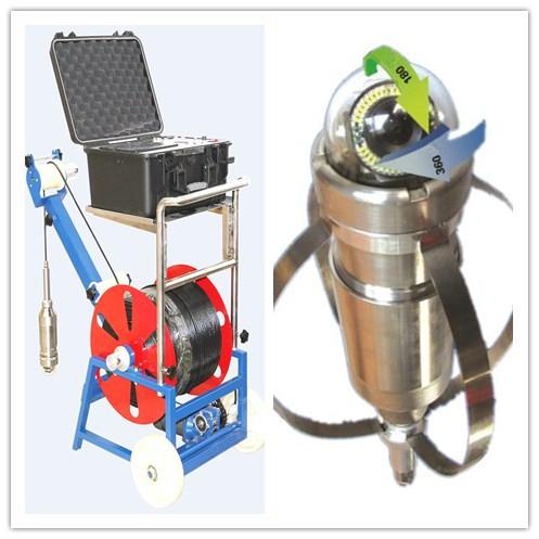 Quality Video Camera To Go Down Borehole Camera View Water Well Center and Side for sale