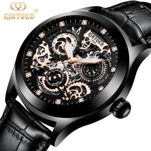 China Diamond Luxury Mechanical  Watches High Hardness Glass Analog Dial Display on sale