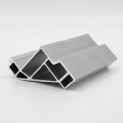 Quality Customized Slotted Aluminum Extrusion Profiles 8 - 4040R For Structures Frame for sale