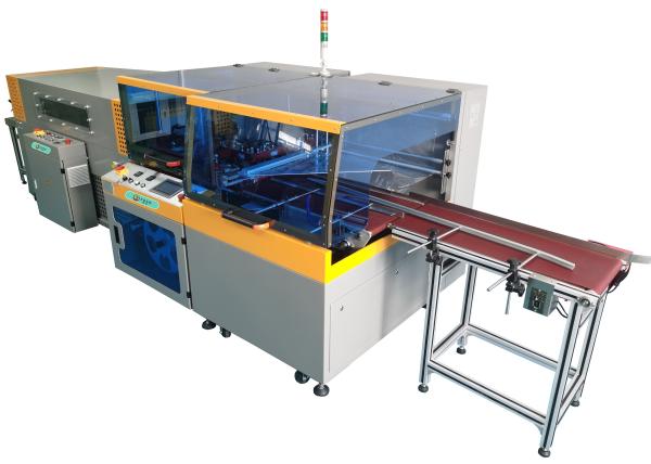 Quality ISO9001 Automatic Shrink Wrap Sealer Machine Box Wrapping 200 Degree for sale