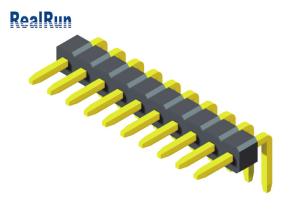 Buy cheap PA6T 1.0mm Pitch 10P Right Angle Header Connector product