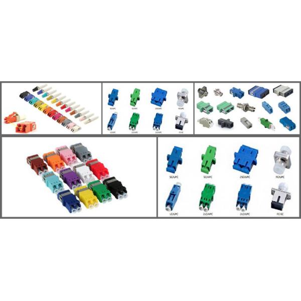 LC/UPC Singlemode Simplex Fiber Optic Adapter/Flange