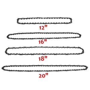 Buy cheap 18&quot; Gasoline Chainsaw Chain 3/8&quot;Lp-. 050&quot;-59dl with Safety Kickback Drive Links Chainsaw Blade product