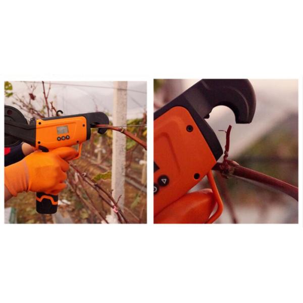 44V 4.4Ah Electric Tying Machine Rechargeable Grape Vine Tying Tool For Vineyards