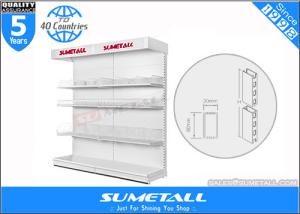 China Customized Store Display Racks / Retail Display Shelves With Lighting Box For Advertising on sale