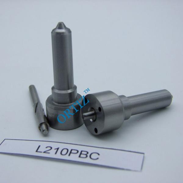 Spray Type Diesel Fuel Nozzle , Silvery Needle Color Oil Jet Nozzle L210 PBC
