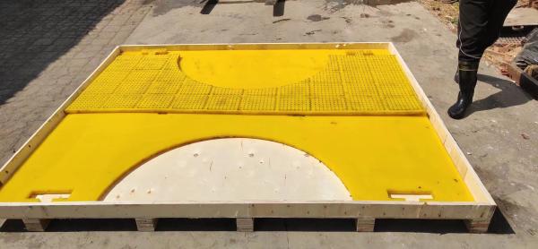 Quality Customized PU Anti Skid Mat 30mm ZP275 For Drilling Rotary Table for sale