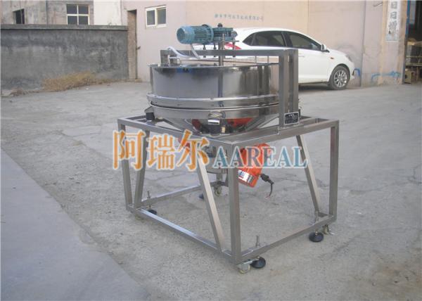 Quality 400mm Food Grade Scraper Inline Vibrating Screen Sifter for sale