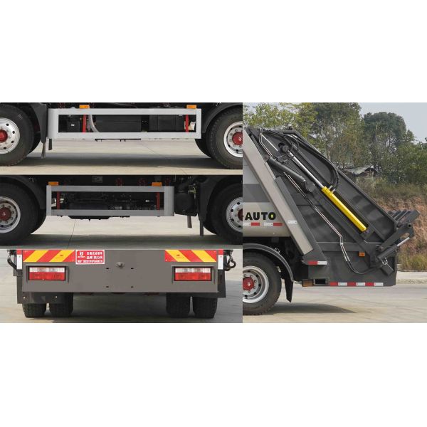 Heavy Duty Waste Compaction Truck for High-Density Garbage Loading and Eco-Friendly Transfer Station Transport