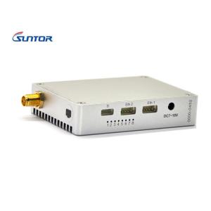 China 2.4GHz Wireless Video Transmitter Receiver , COFDM Video Transmitter Uav Video Link Manufacturers on sale