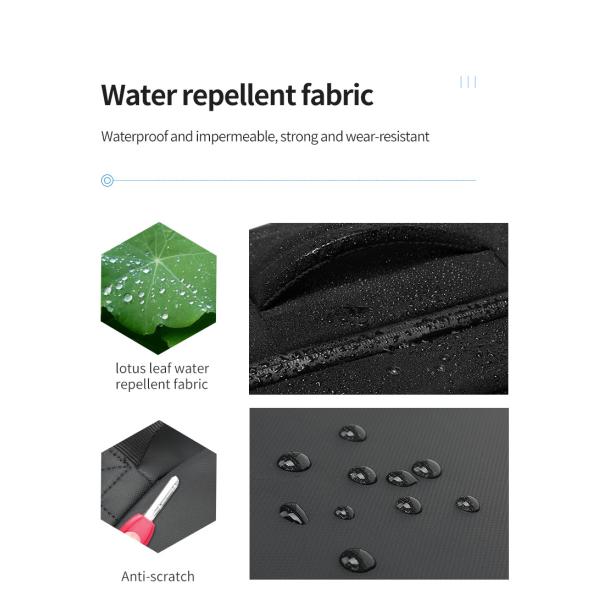 Waterproof Multifunction 32L 15.6 In Expandable Laptop Backpack With USB