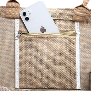 burlap gift bags