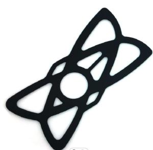 RoHS Elastic Fixer Rubber Band Phone Holder , X Grip Mountain Bike Phone Mount