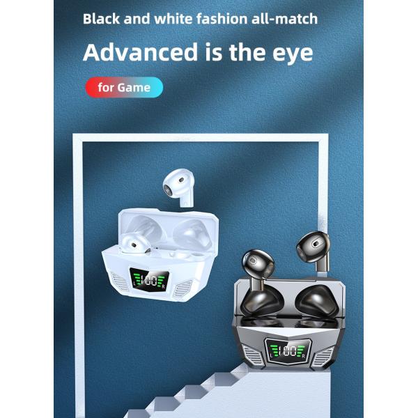 IPX5 Wireless Gaming Earbuds AVRCP Bluetooth 1hr Charging