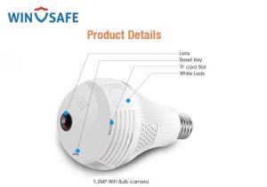 China 960P WiFi Full HD IP Camera Fisheye 360 ° Easy Setup Support Motion Detection on sale