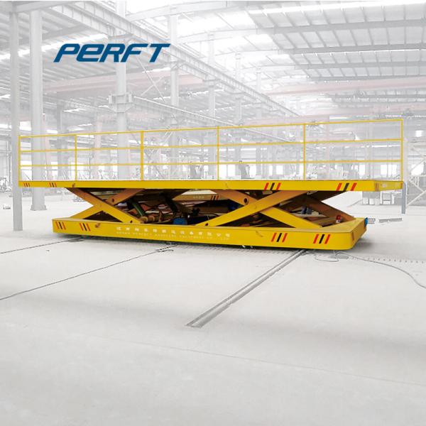 Automatic Hydraulic Motorized Transfer Cart For Heavy Loading