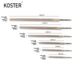 Cutting Tooth Processing Triangle File with Double Color Handle and Round